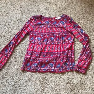 Loft colorful top